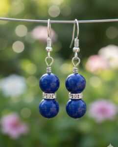 Lapis Lazuli  Gemstone Earring
