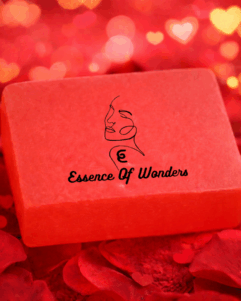 Valentine's Rose Scented Soap