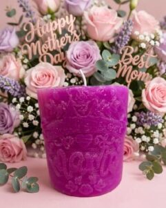 Worlds best mom Scented Candle